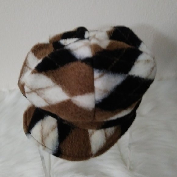 La Fenice Accessories - New LAFENICE Hand Made In Italy Wool Fashion Hat Brown Beige Champagne